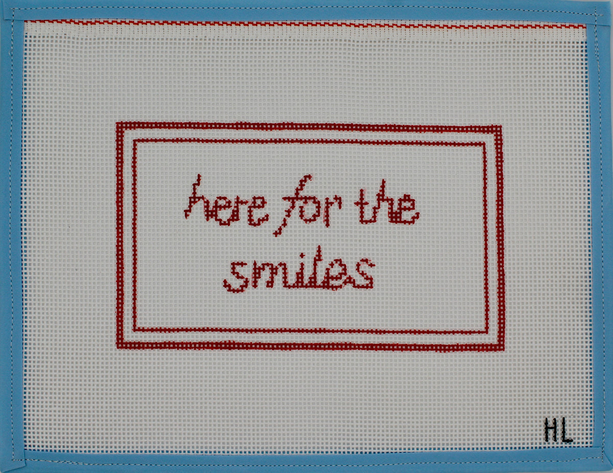 Chick Fil A Inspired Handpainted Needlepoint Canvas | 13 Mesh