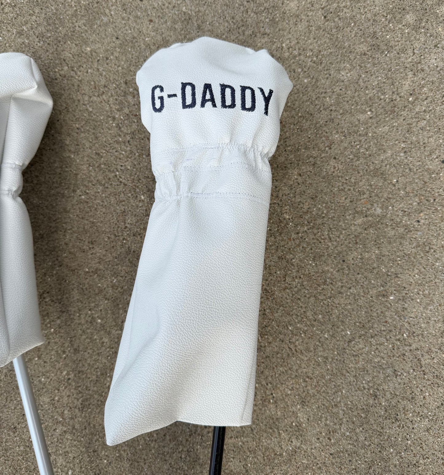 Custom Embroidered Golf Club Covers | Faux Leather Driver, Fairway & Hybrid Covers | Personalized Golf Headcovers | Custom Name, Logo, Dog