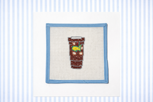 The Masters Augusta Golf Handpainted Needlepoint Canvas | The Masters Tervis Cup