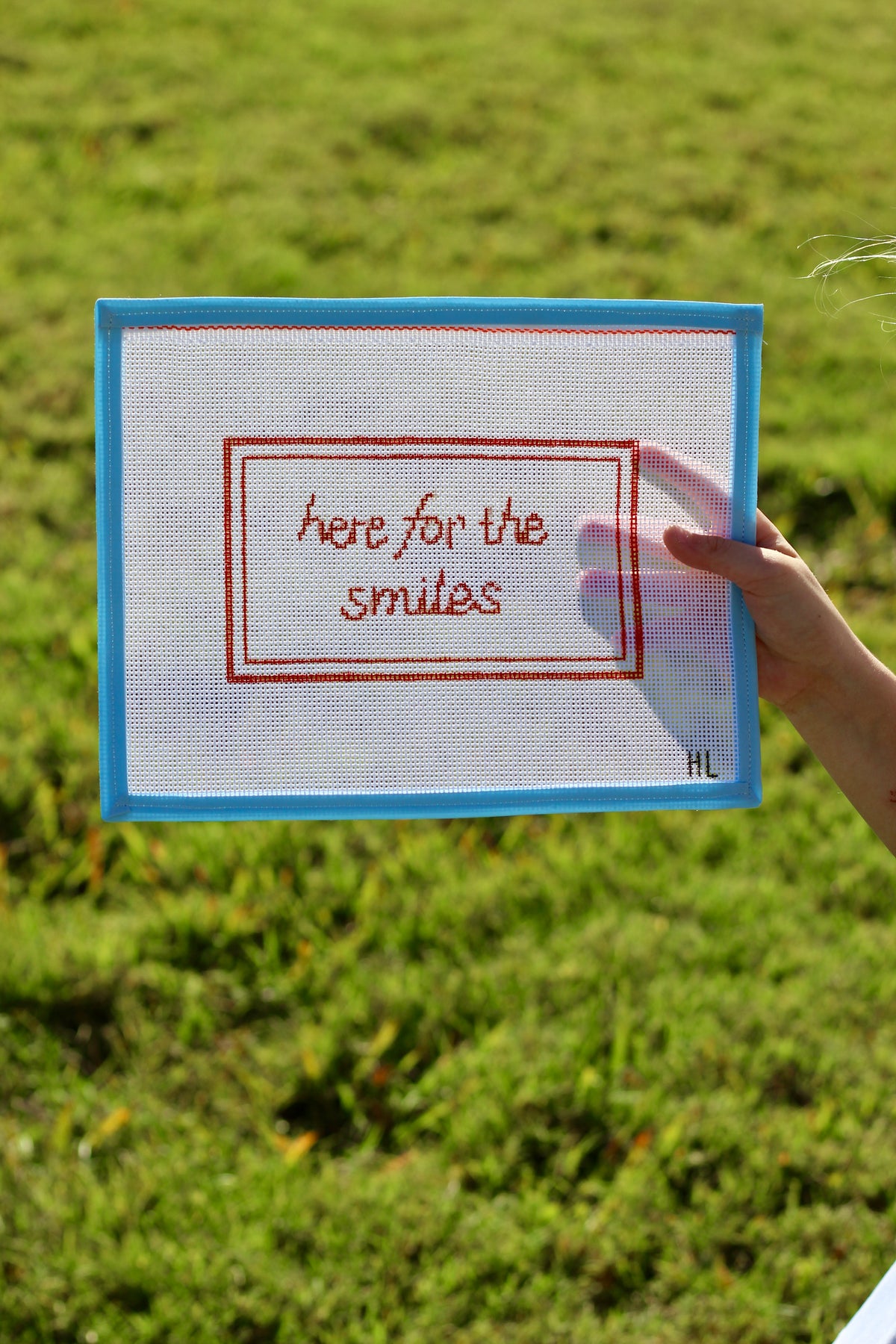 Chick Fil A Inspired Handpainted Needlepoint Canvas | 13 Mesh