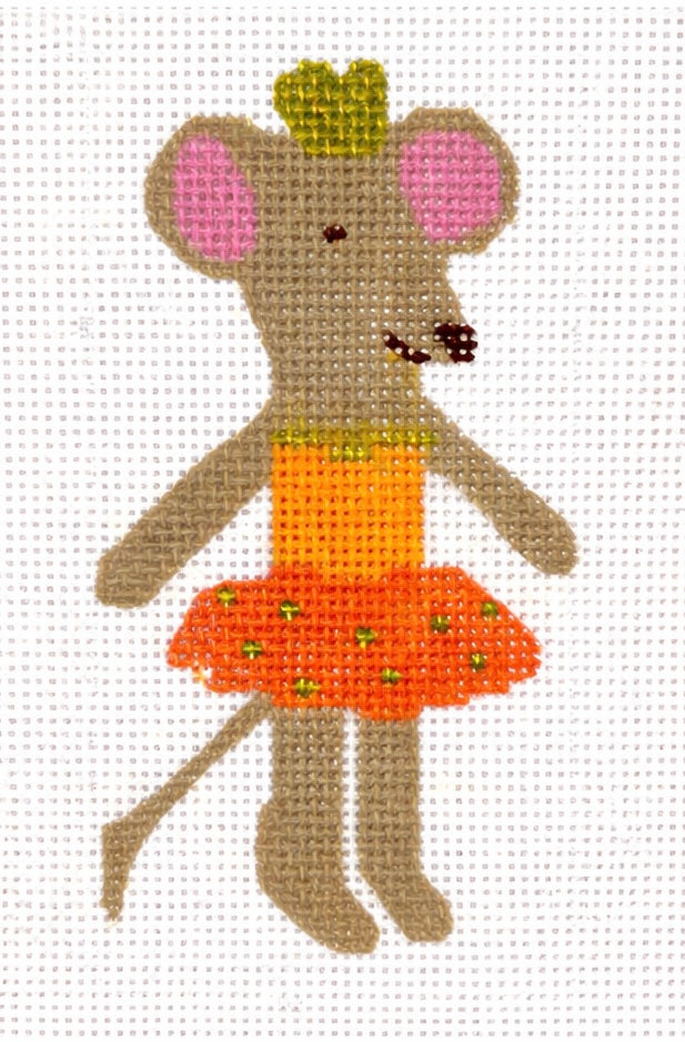 Maileg Inspired Mouse Needlepoint Canvas