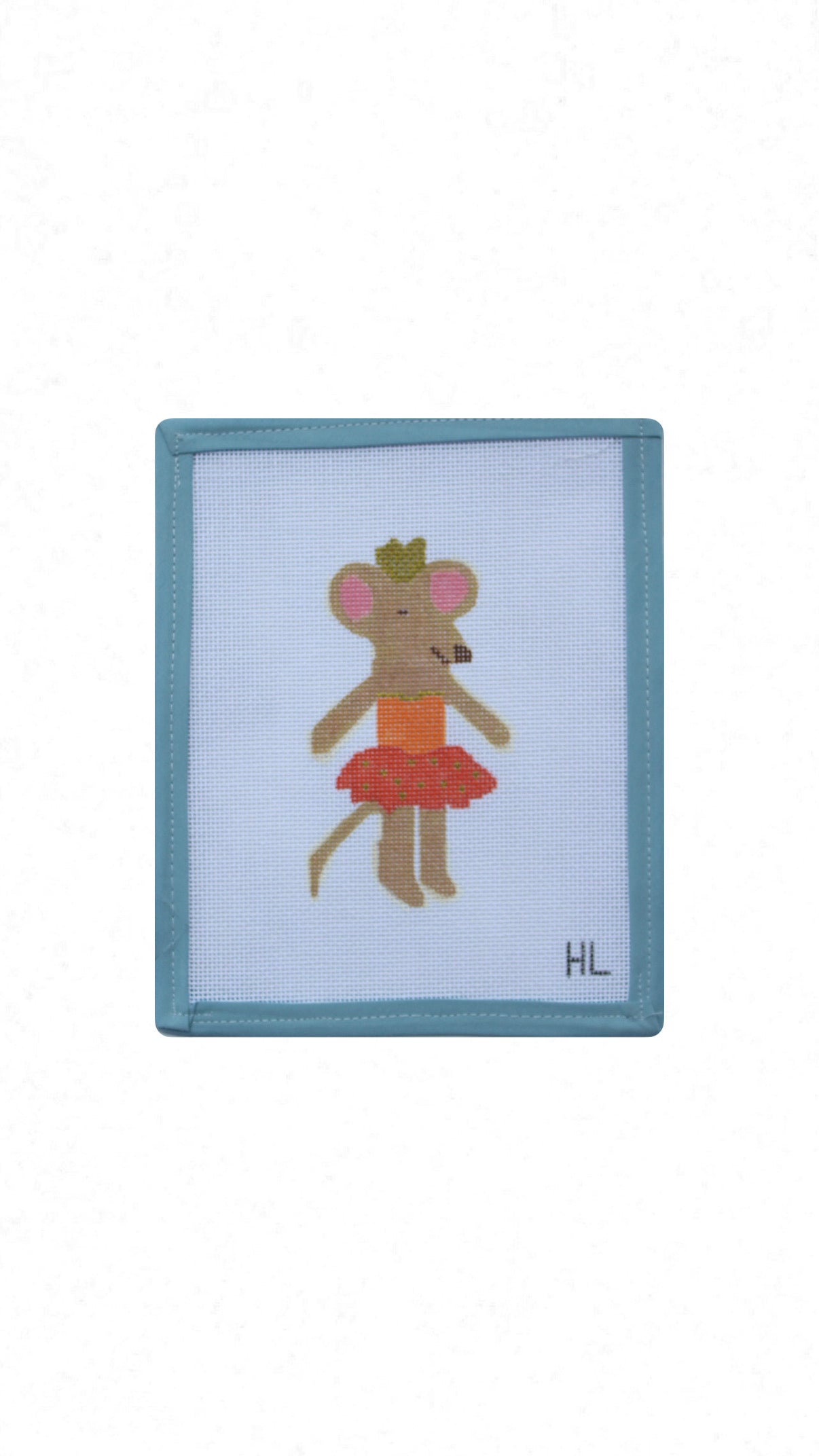Maileg Inspired Mouse Needlepoint Canvas
