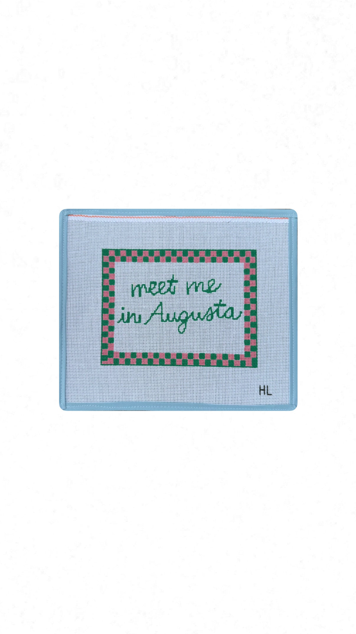 Meet Me in Augusta | Handpainted Needlepoint Canvas