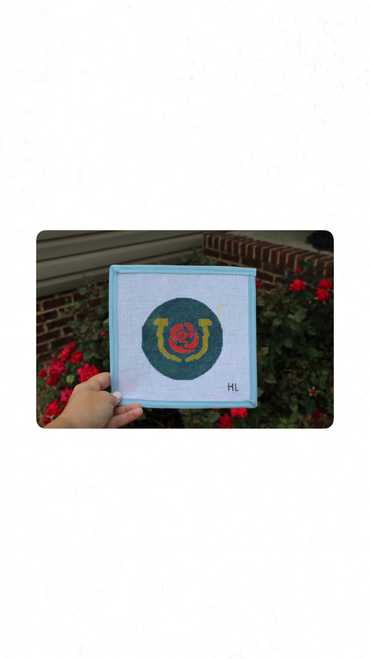 Kentucky Derby Needlepoint Canvas | 13 Mesh