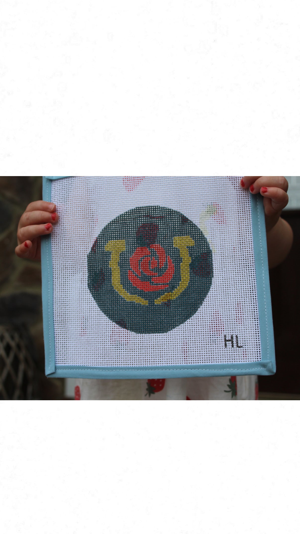 Kentucky Derby Needlepoint Canvas | 13 Mesh