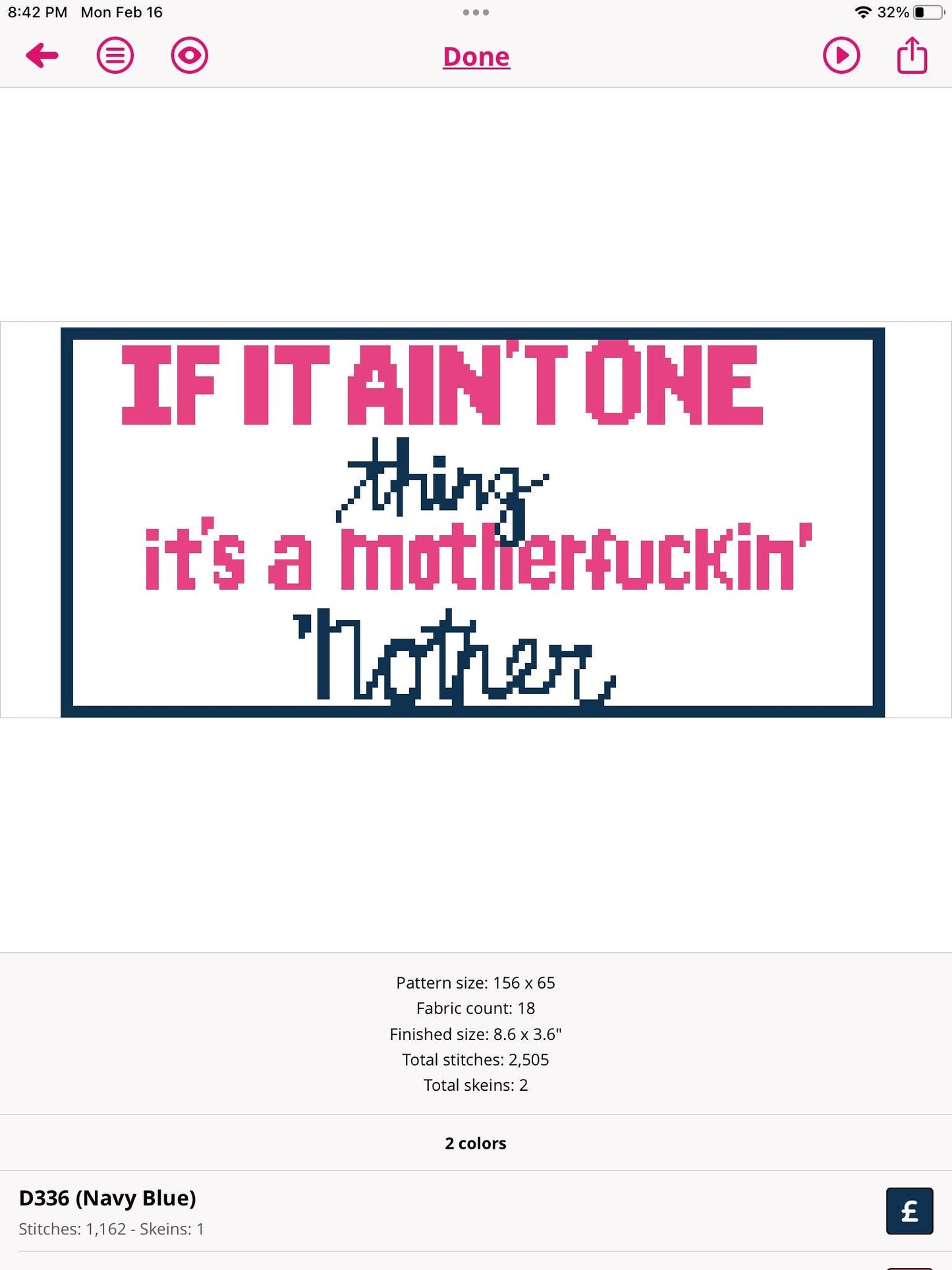 Young Dolph Lyric Canvas Digital Download | Instant Download | Needlepoint Canvas