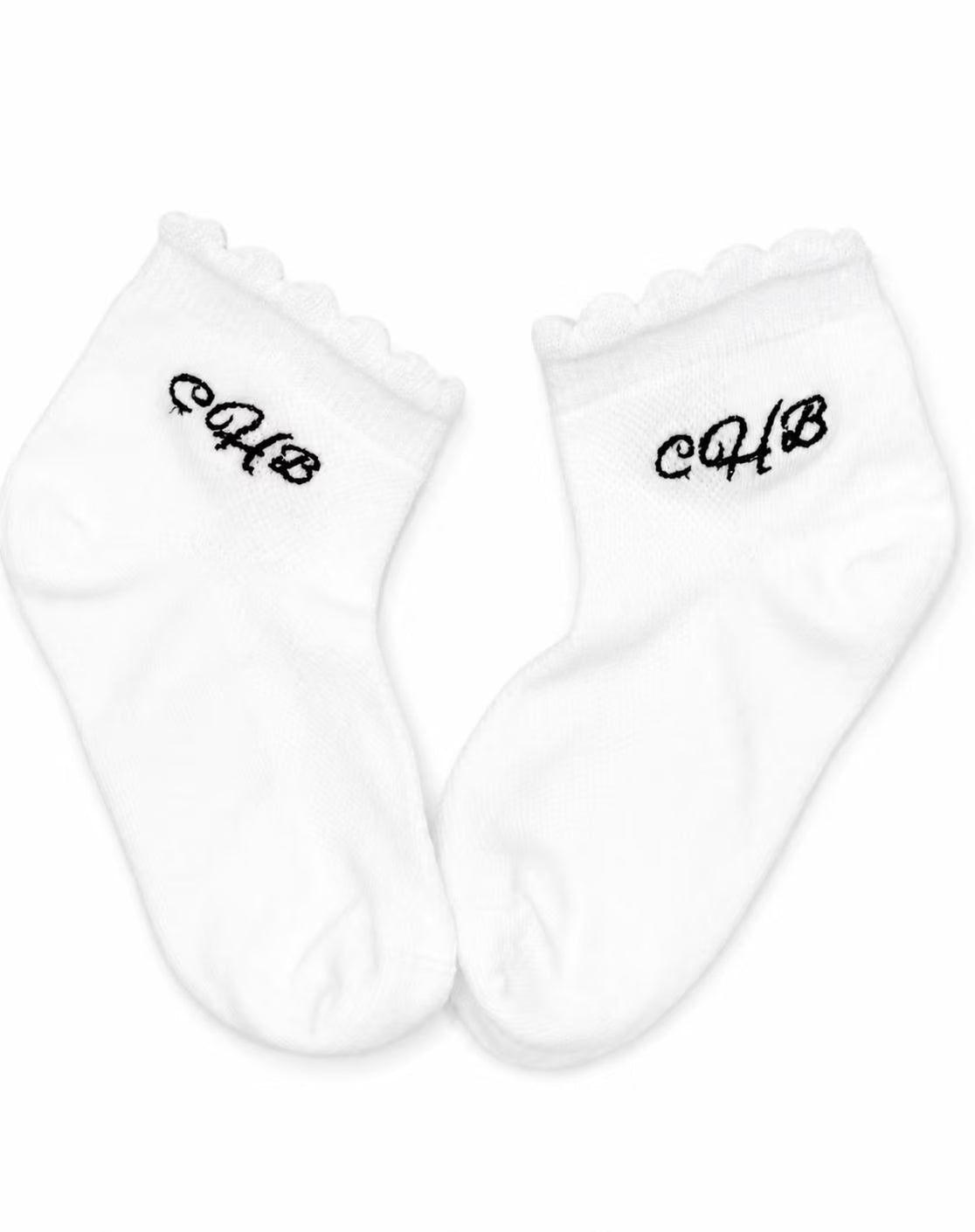 Personalized Ruffle Socks, Custom Embroidered Socks, Monogrammed Girls Socks, Name Socks, Baby & Toddler Gift, Custom Kids Socks